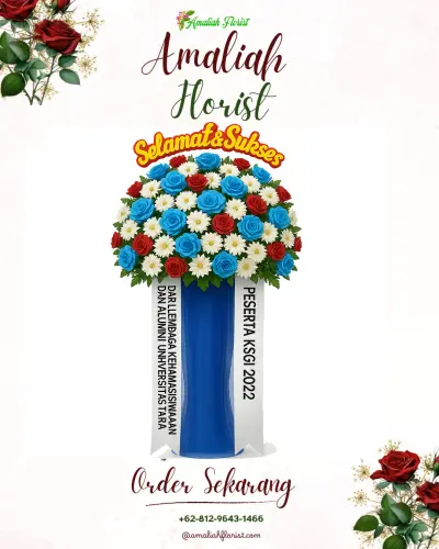 Standing Flower di Pematang Wangi